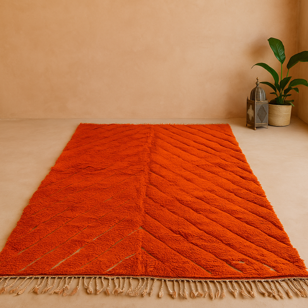 Tapis berbère “Flamme”